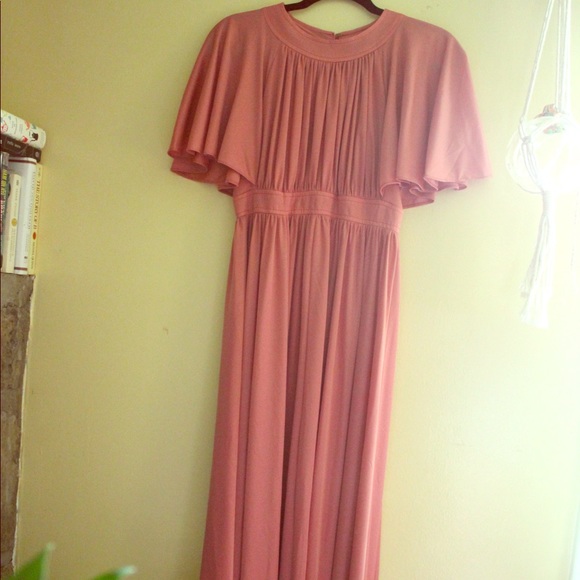 Vintage Dresses & Skirts - LAST CHANCE Vintage dusty rose dress